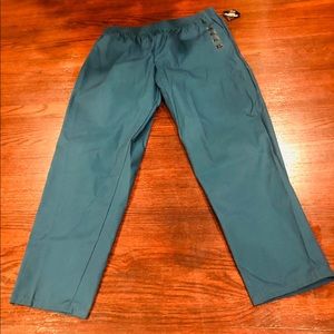 Nurses Scrub pants White Swan XL Caribbean blue